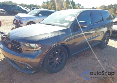 2017 Dodge Durango R/T Rwd из США, поврежденный, VIN 1C4SDHCT1HC906508